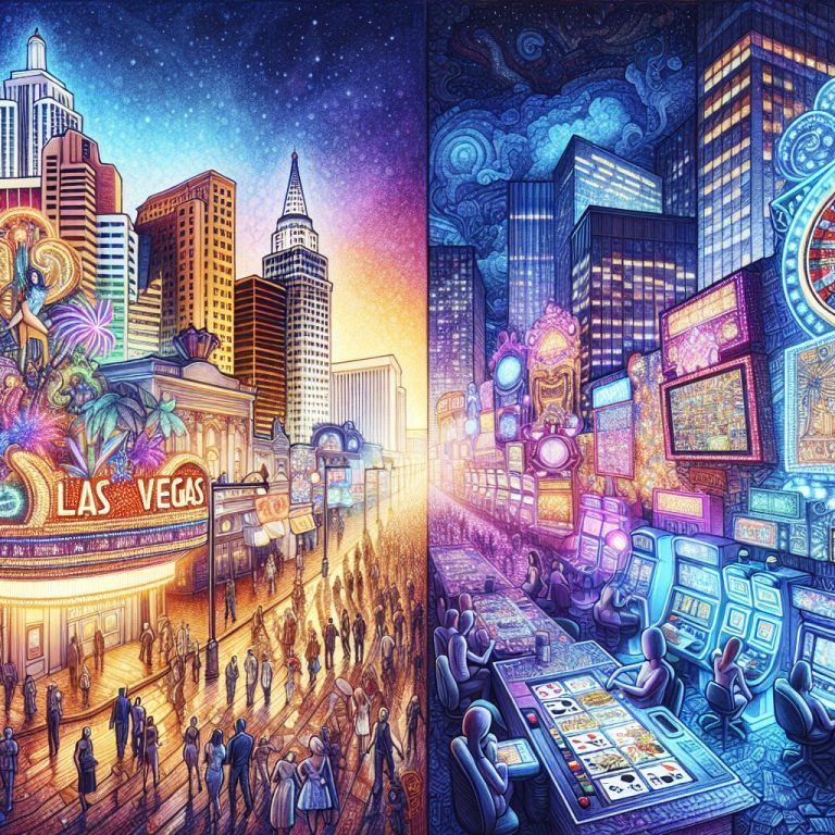 Cazinouri virtuale versus călătorie reală în Las Vegas diferențe de experiență și riscuri